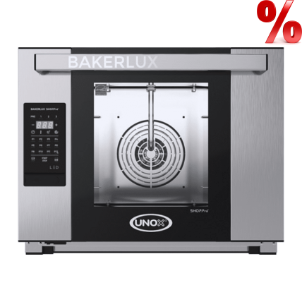 Konvekcinė krosnelė, 4 skardos 460X330 mm, ARIANNA, UNOX BAKERLUX SHOP.Pro™ LED, XEFR-04HS-ELDP-UNOX